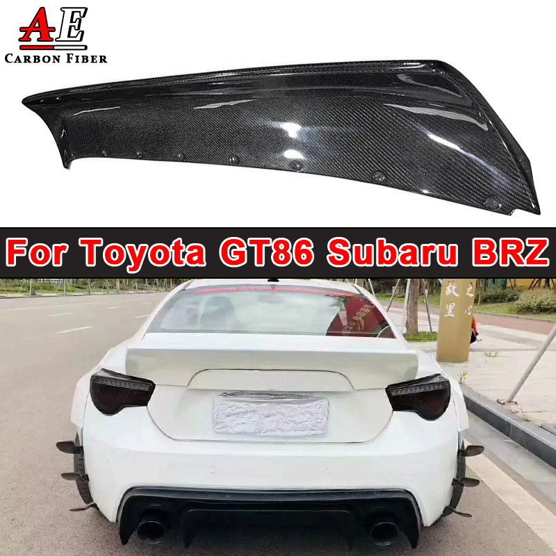 For Toyota GT86 Subaru BRZ LB style Carbon Fiber Rear Wing Trunk Lip ...