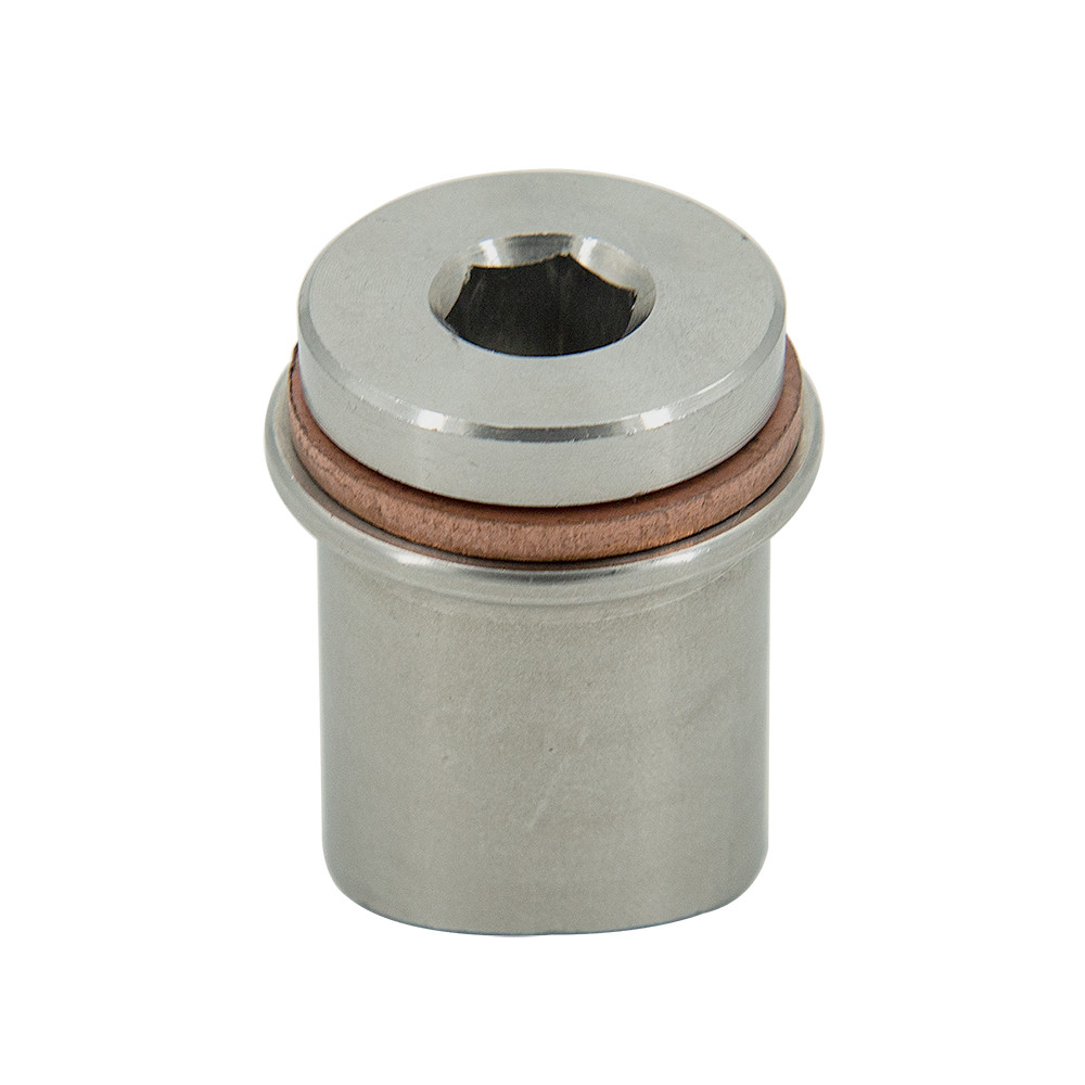 100PCS Universal O2 Oxygen Sensor Stepped Mounting Boss And Plugs ...