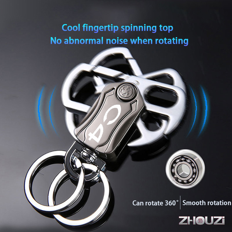 DIY Multifunction Car Metal Keychain Key Ring Beer Opener Fidget ...