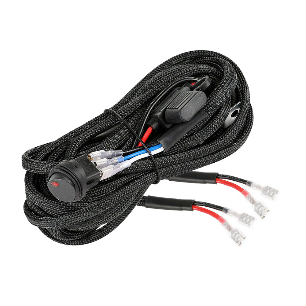 유LED Work Light Bar Wiring Harness Universal LED Bar Driving Fog Light