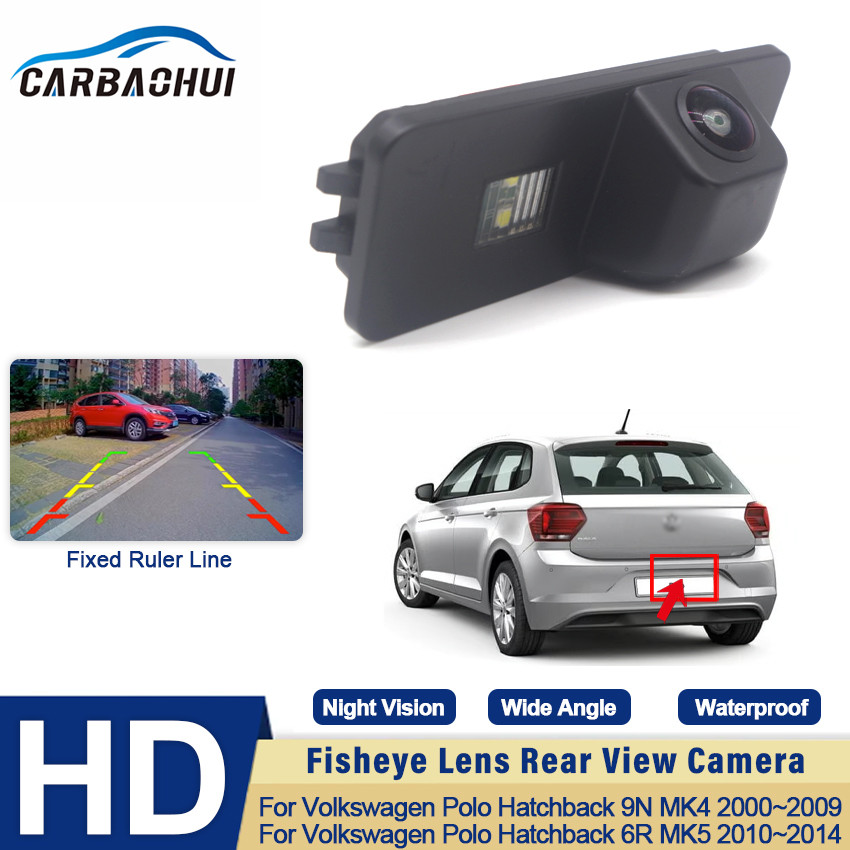 CCD HD Night Vision Fisheye Rear View Camera For Volkswagen Polo ...