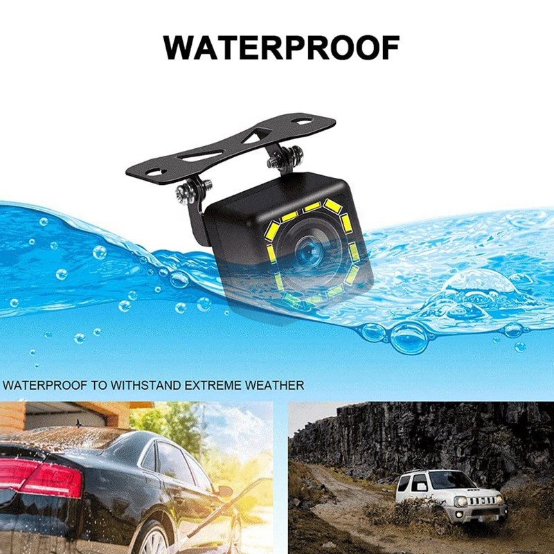 ♥Universal Car 170°Reversing Camera 12 LED HighDefinition Waterproof