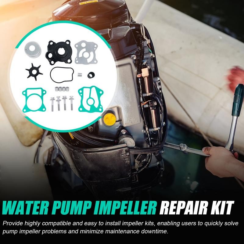 ♛Water Pump Impeller Repair Kit Boat Motor Engine Parts Replace Replace