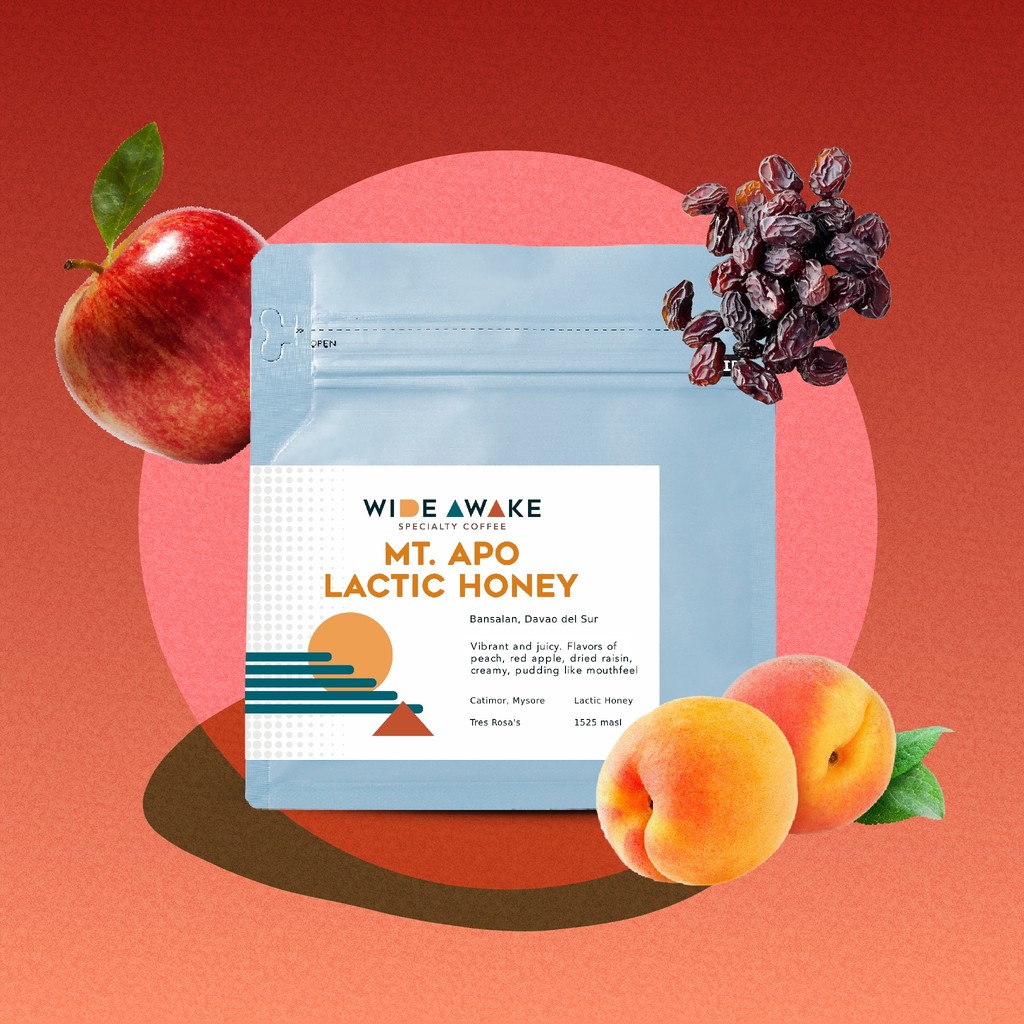 Mt Apo Lactic Pulped Natural Tres Rosa's 200g, 500g, 1kg (Single Origin