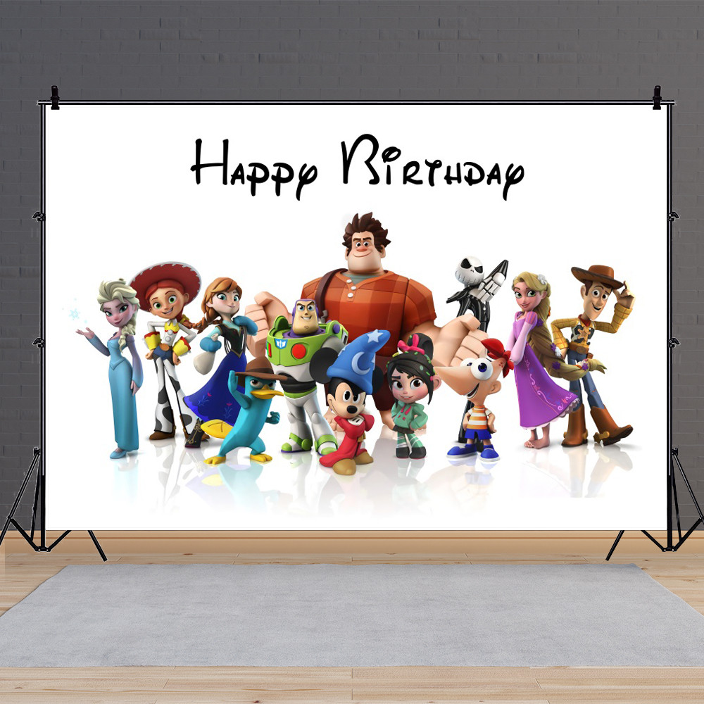 Wreck-It Ralph Photo Backdrop Background For Photography Baby Shower ...