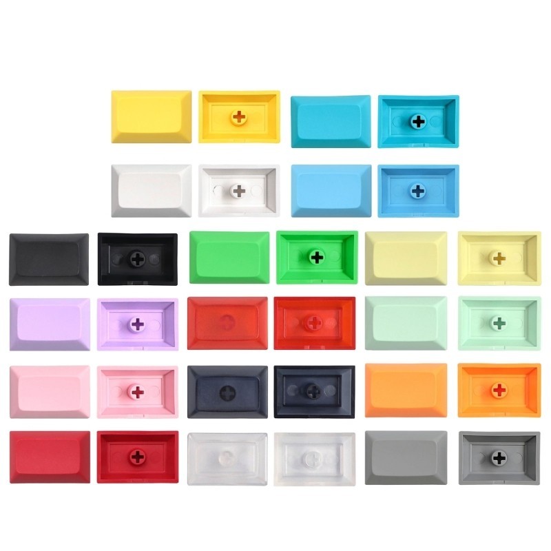 ☺DSA Keycap Set PBT Blank Keycaps DSA 1.5U Height Supplement Keycap Set ...