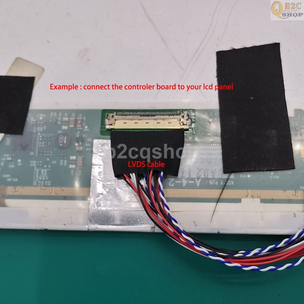 LCD Controller Driver Monitor board Kit for LTN101AT03 LED Panel HDMI ...