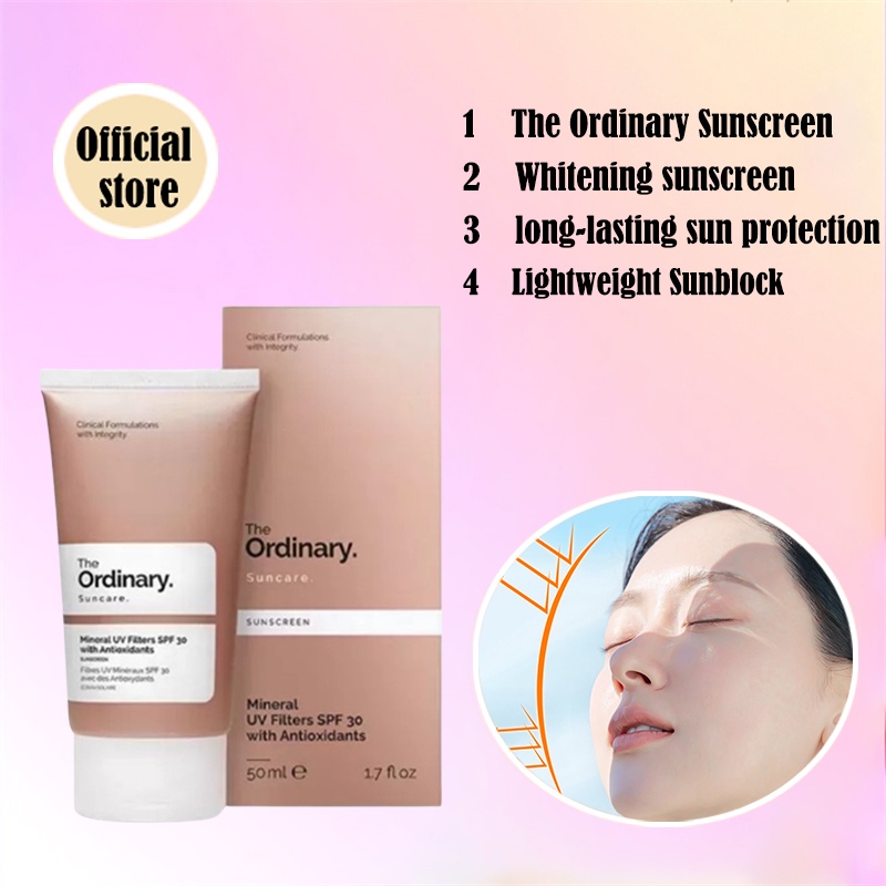 The Ordinary Sunscreen 30 – The Ordinary Solaire – SYYTSN