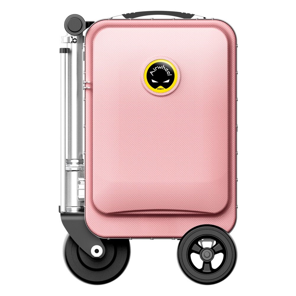SE3S Pink Electrical Luggage Airwheel Suitcase Smart Riding Max Load