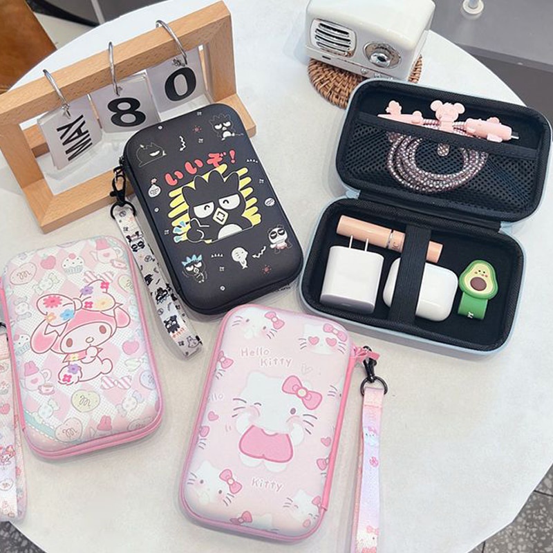 kawaii kuromi hellokittys my melody cinnamoroll Storage Bag Portable ...