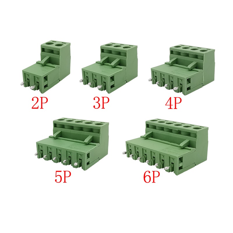 2EDG Pitch 5.08mm PCB Screw Terminal Block Connector Straight Pin