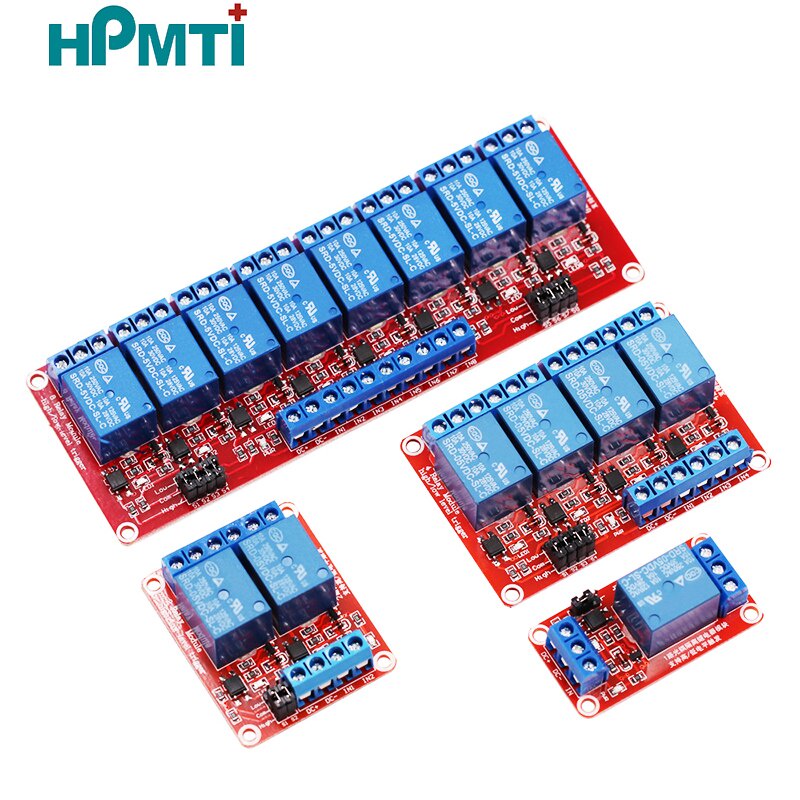 Relay module 1 2 4 8 Channel 12V Relay Module Board Shield with ...