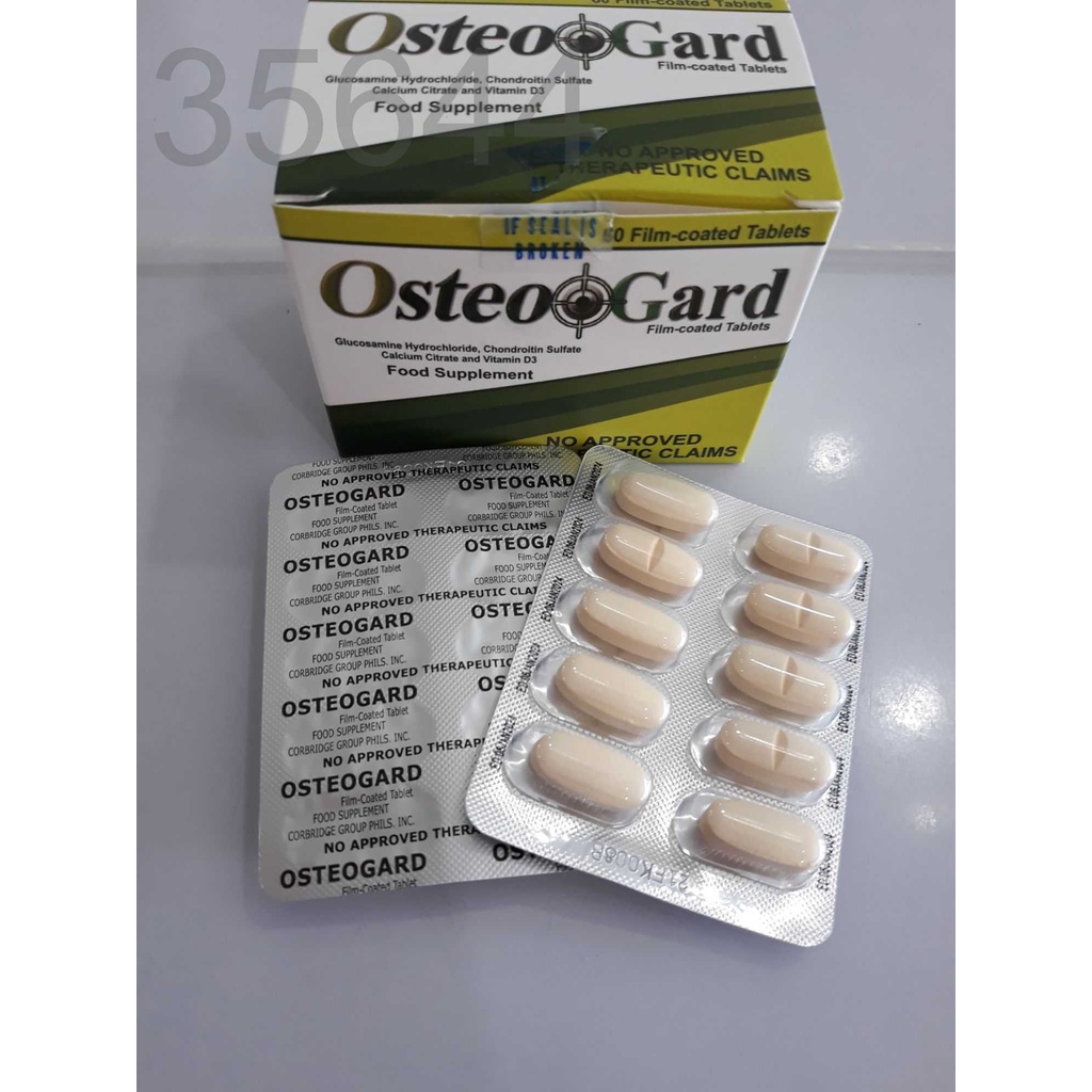 K1605 Osteogard Tablet (Glucosamine, Chondroitin,Calcium and Vitamin D3