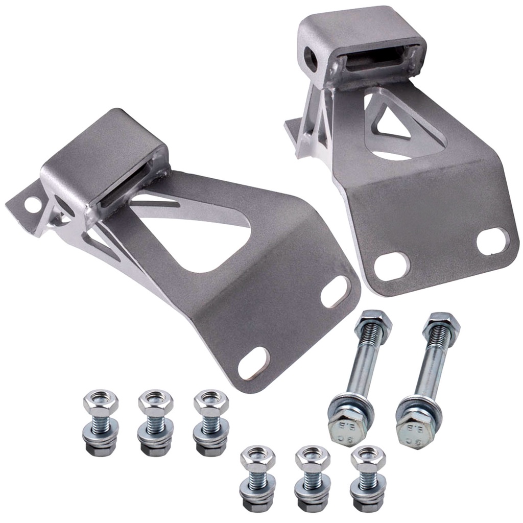 1 Pair Engine Swap Conversion Mount Brackets for Chevy C10 GMC 1965