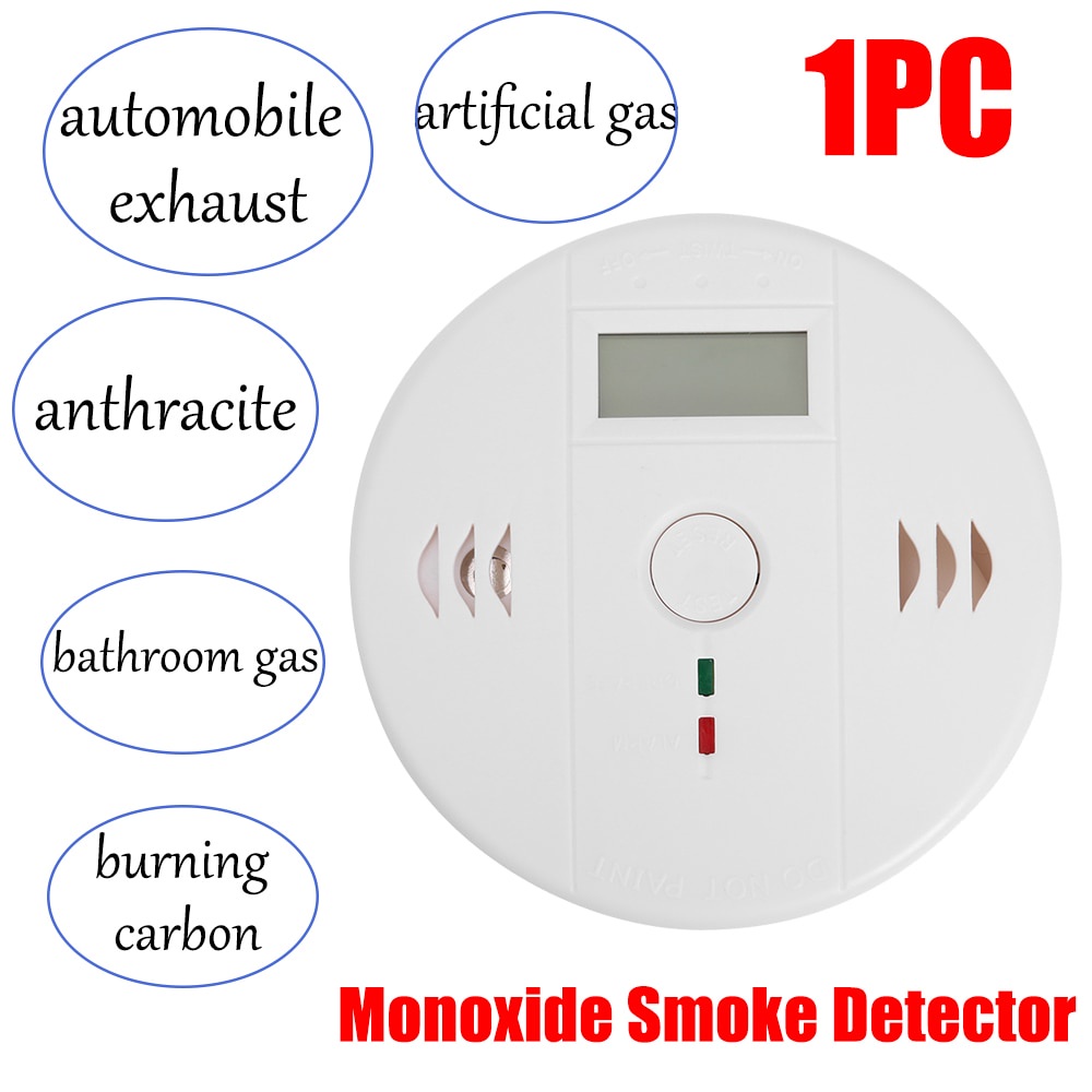 Sensitive Home CO2 Sensor Detector Wireless CO Carbon Monoxide