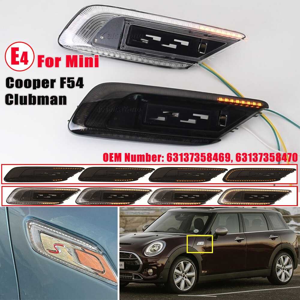 Auto-interieurbekleding Voor MINI Voor Cooper F54 Voor Clubman F60 Conutryman Interieur Decoratieve Sticker Trim Strip Accessoires Auto Centrale Controle Auto Styling Interieur (Kleur : F54 Black bru