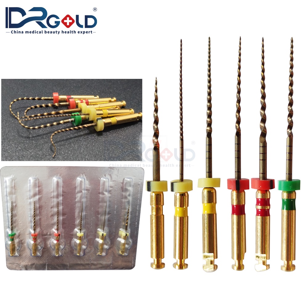 Dental Files Heat Activated Root Canal Rotary File Nickel Titanium