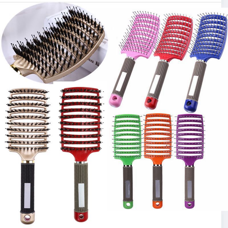 ┱1 PC Hair Scalp Massage Comb Hairbrush Massager Women Wet Curly