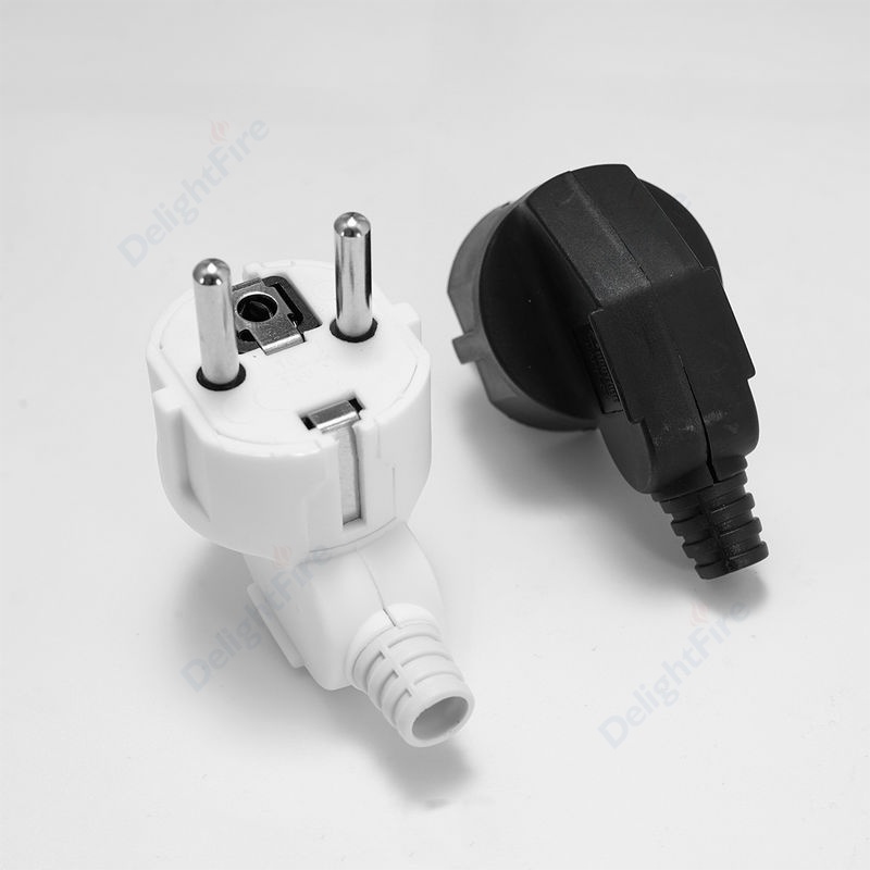 LY Eu Plug Adapter 2.5A/16A Male Replacement Outlets Rewireable Schuko ...