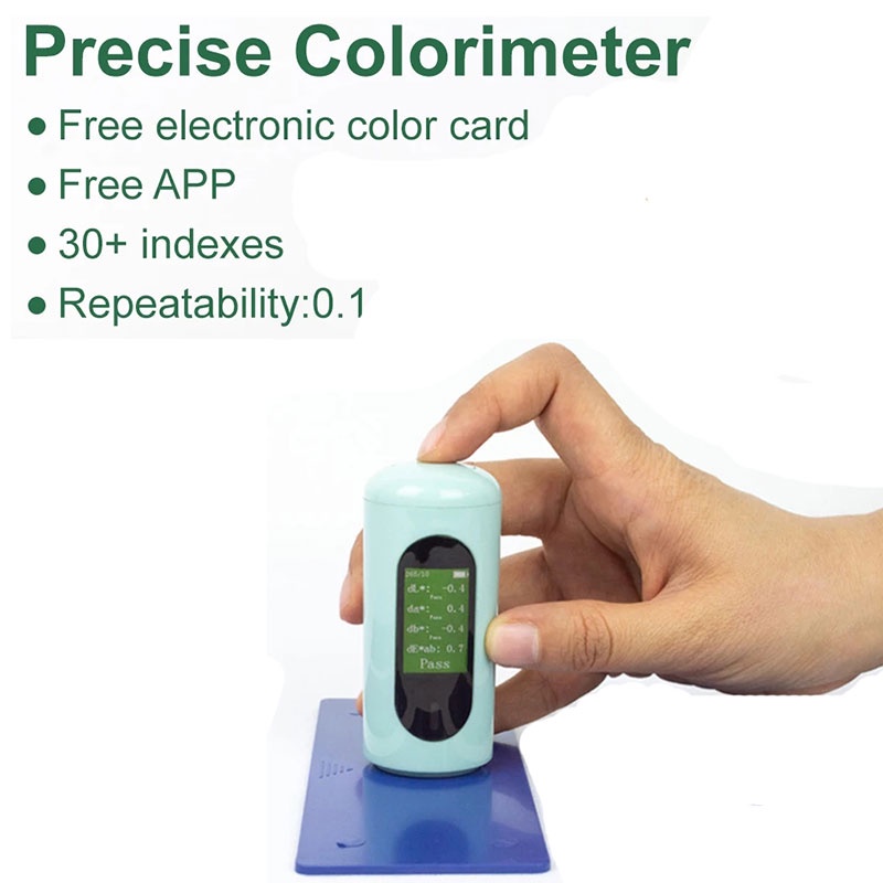 Mobile APP Colorimeter Portable Color Analyzer More than 30 Inde