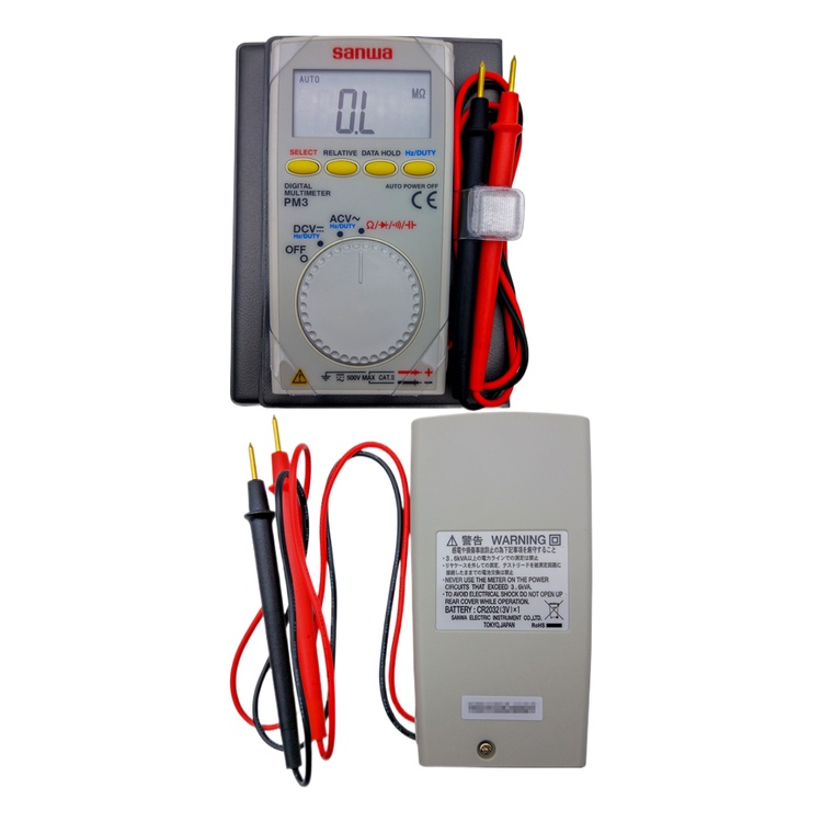 Japan Sanwa PM3 digital multimeter mini portable multimeter comes with