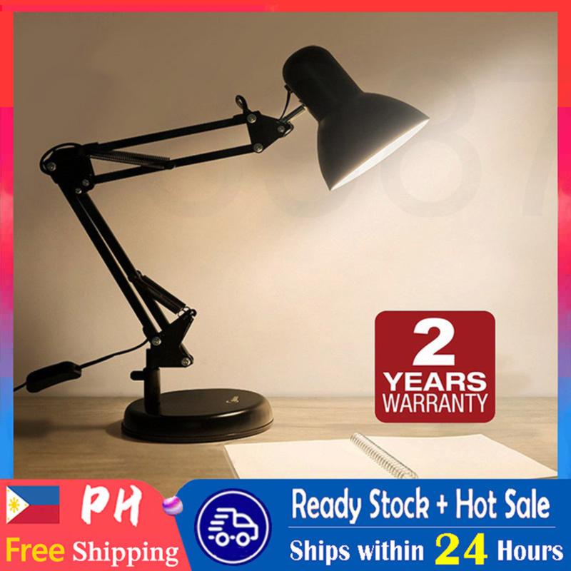 S792 Table Lamp Office Desk Light With Flexible Swing Arm, Nordic Design Metal Architect Light