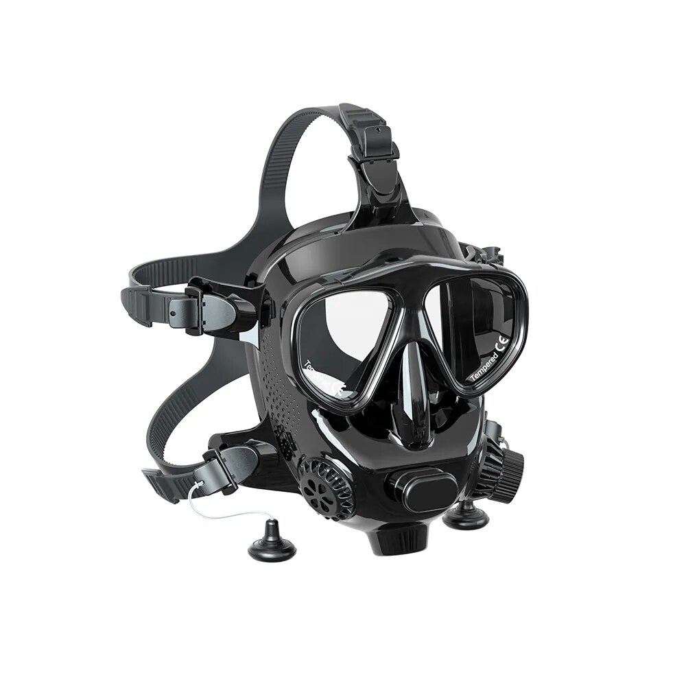 Smaco Scuba Diving Mask Full Face Snorkel Masks Underwater Breathing