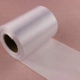 White Organza Sheer Ribbon-25 Yards x 1.6cm