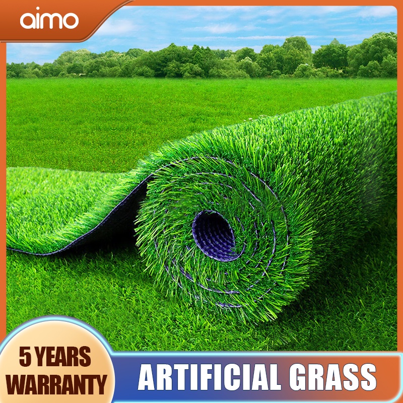aimo Premium Artificial Grass Carpet Fake Grass Lawn Outdoor Garden