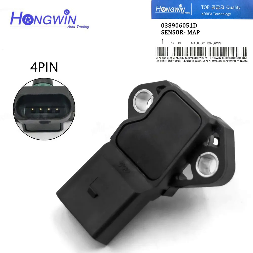 ↓038906051D Manifold Absolute Turbo MAP Sensor 0 261 230 073 For VW
