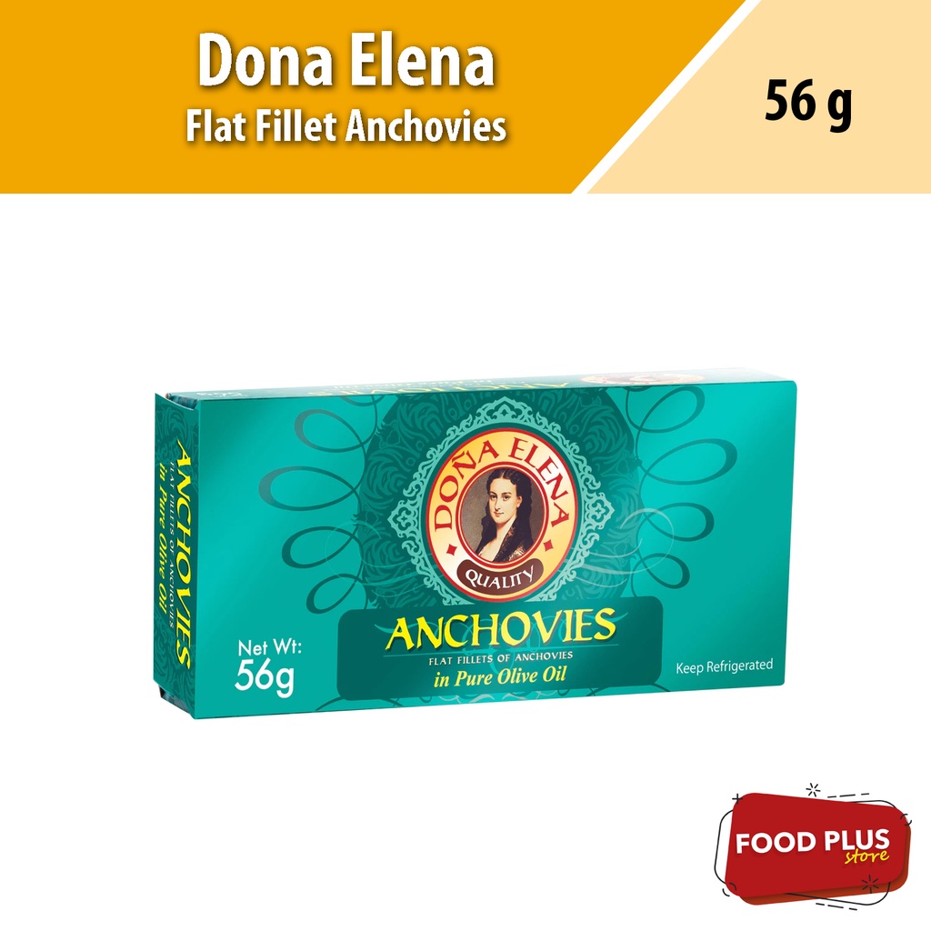 ┅Dona Elena Flat Fillet Anchovies (56g) | Shopee Philippines