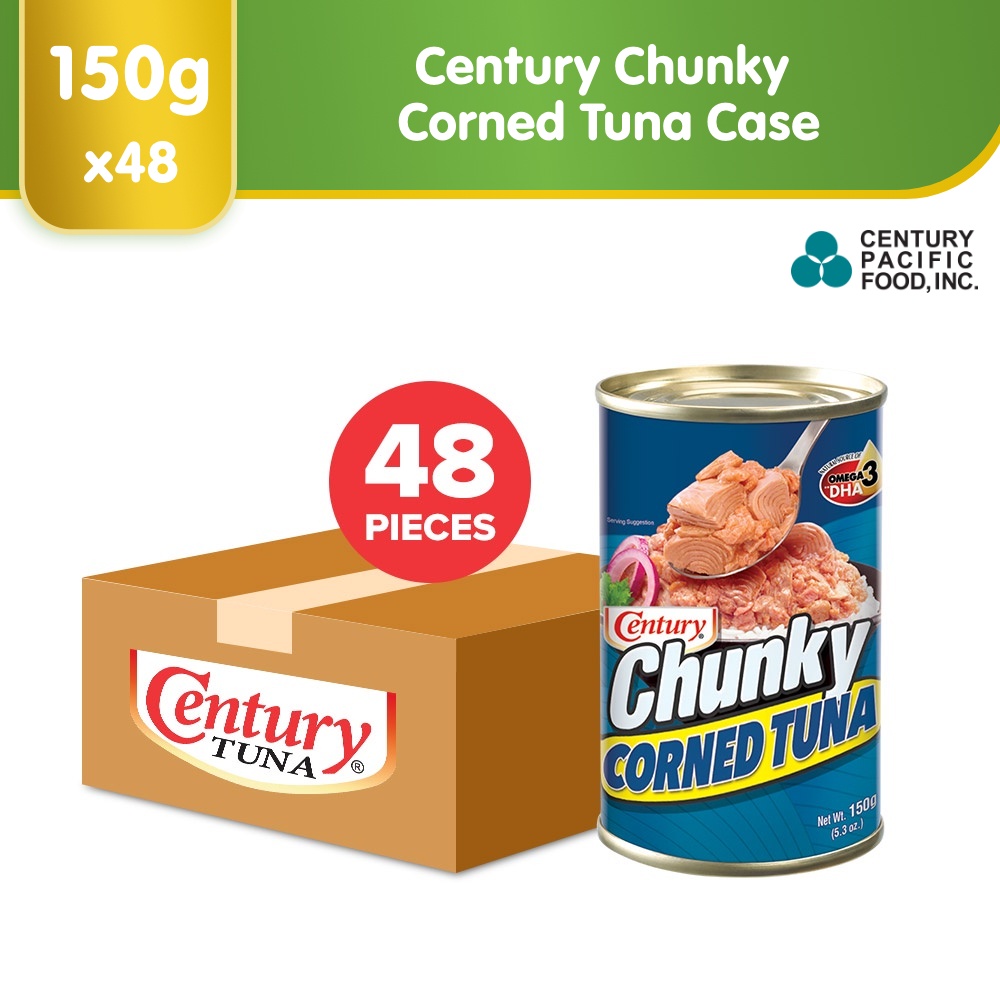 ♀∈Century Chunky Corned Tuna 150g x48