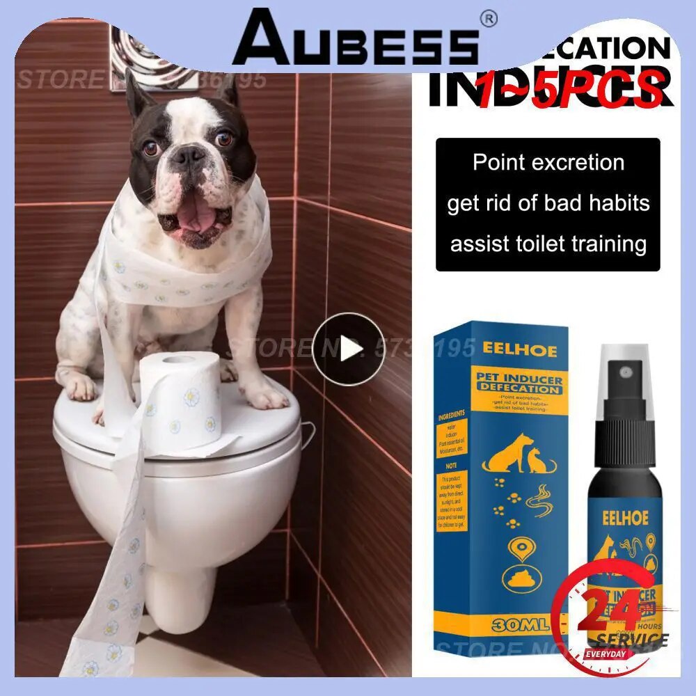 ☁15PCS Dog Pee Spray Training 30ml Poop Spray For Dog Training Puppy