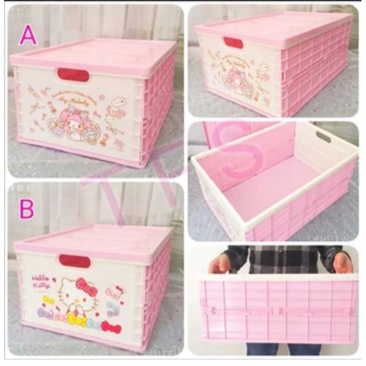 HelloKitty Stackable Storage Box (Large) Shopee Philippines