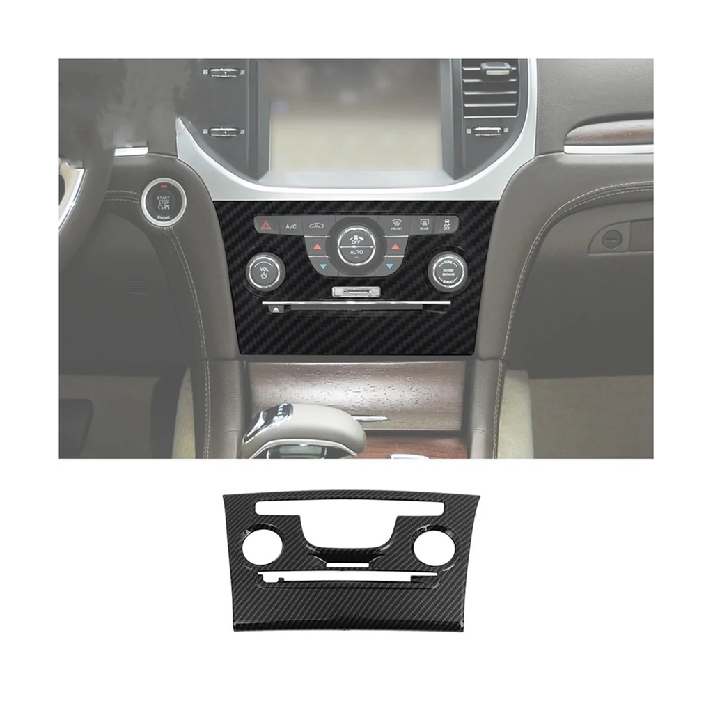 Car Center Console Air Conditioning Control Panel Decoration Cover Y♣ ...
