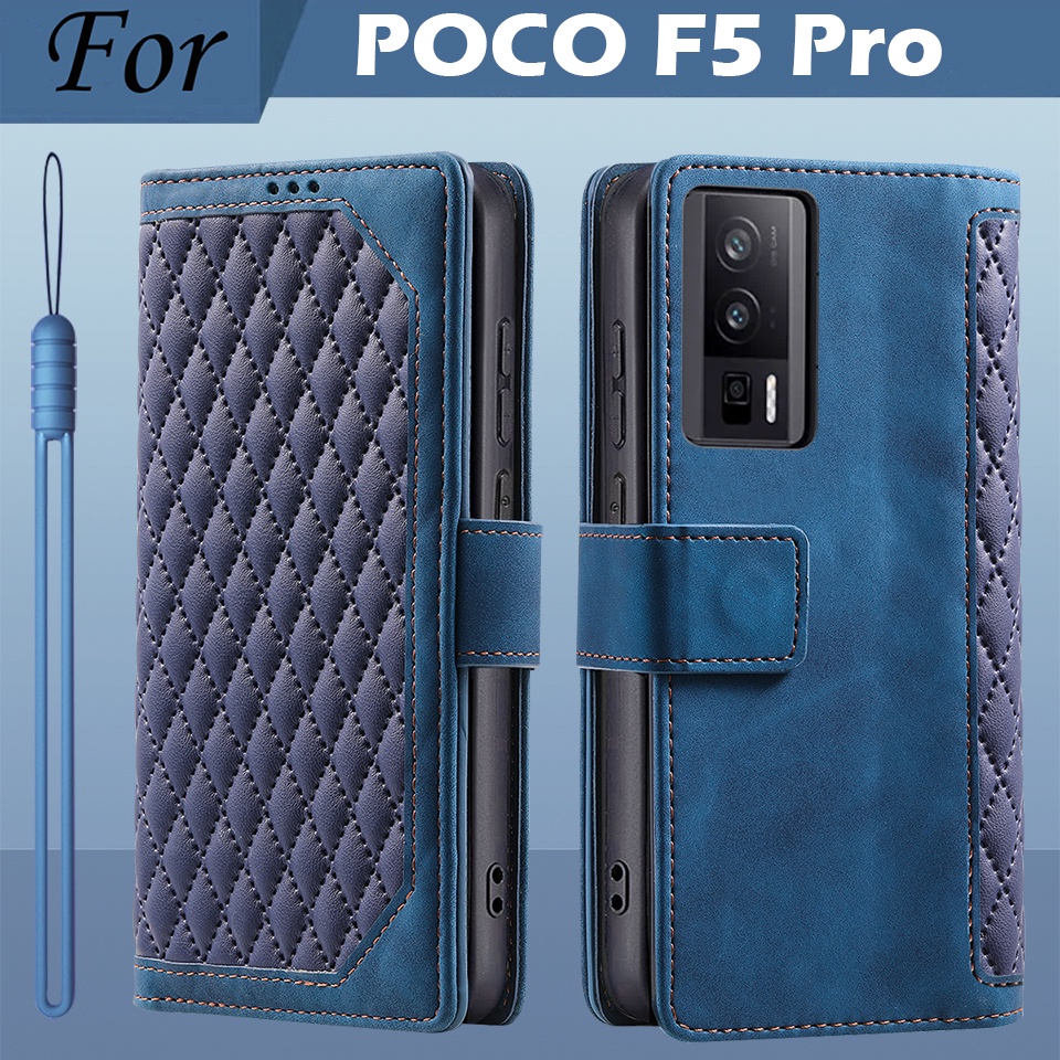 Mobile Pouches For Xiaomi Poco F5 Pro 5g Case Flip Leather Leather Magnetic Stand Cover On Poko 9230