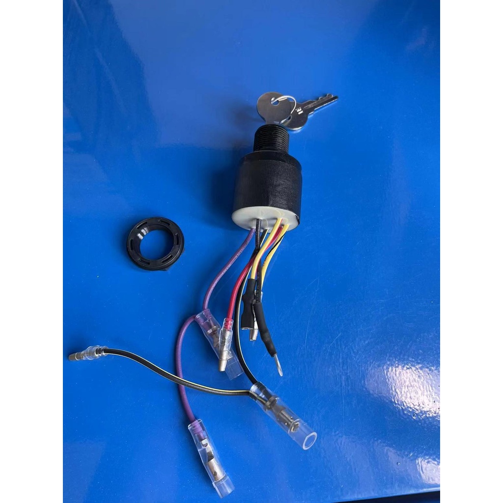 Mercury outboard motor key switch starter assembly original genuine