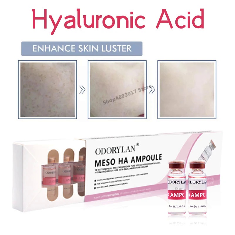 5ml HA Collagen Hyaluronic Acid BB Cream Skin Whiten Serum Meso Ampoule