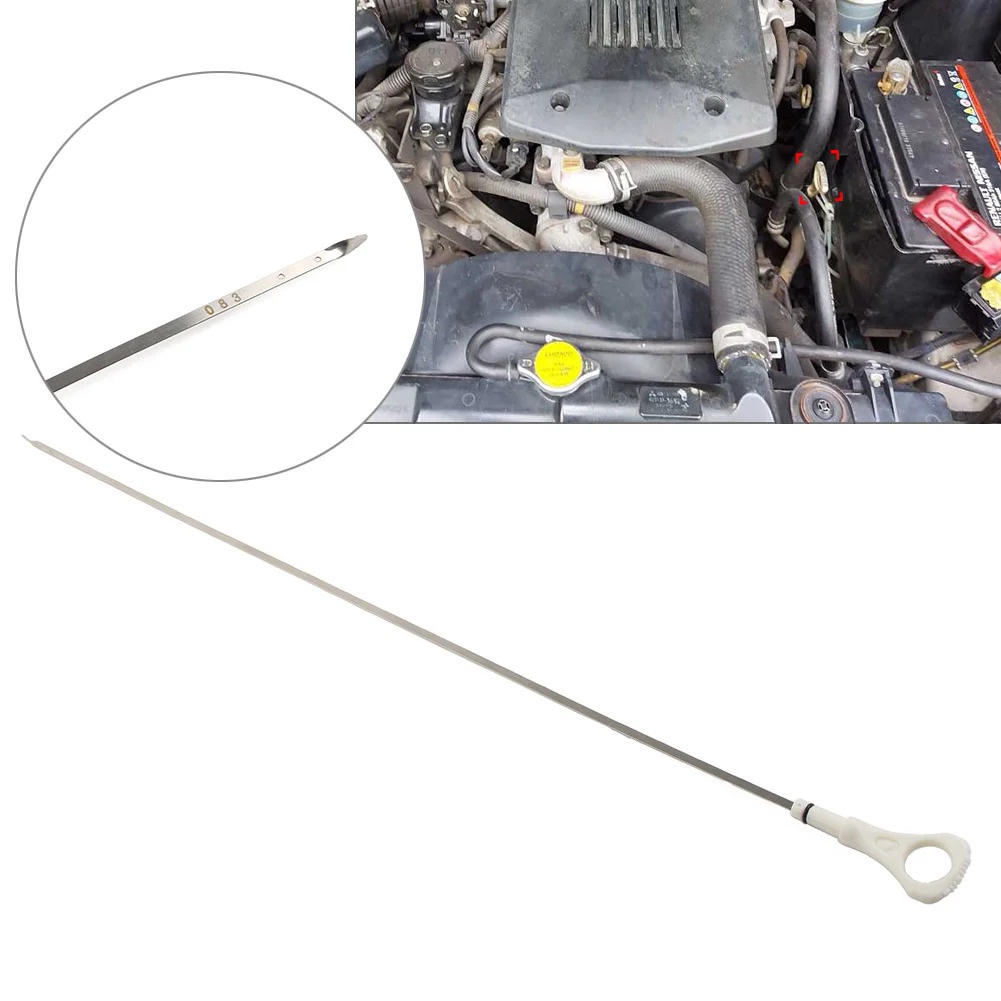 719mm Car Engine Fluid Level Oil Dipstick Replacement For Mitsubishi