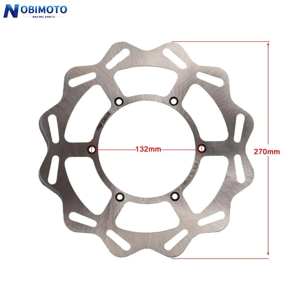 270MM Motorcycle Front Brake Disc Rotor Disk For Yamaha YZ WR 125 250 ...