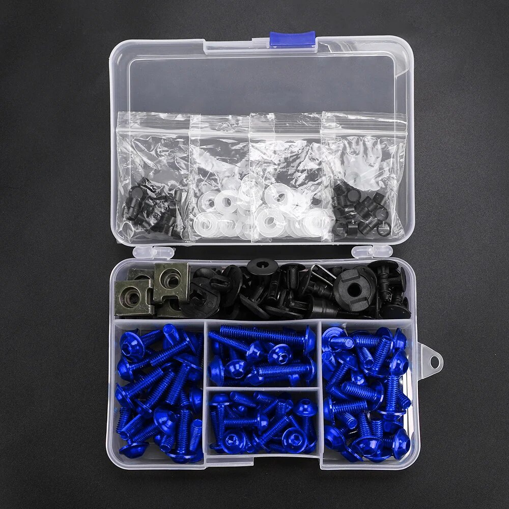 M6 M5 Fairing Bolts Kit Bodywork Fasteners Screws Nut FOR SUZUKI ...