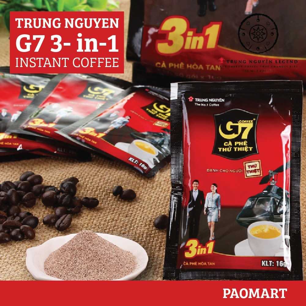 Trung Nguyen Instant Coffee G7 3in1 Vietnam Shopee Philippines
