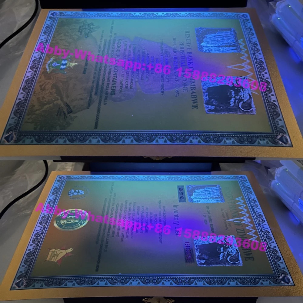 100pcs Reserve bank of zimbabwe one hundred trillion notes with boxes ...
