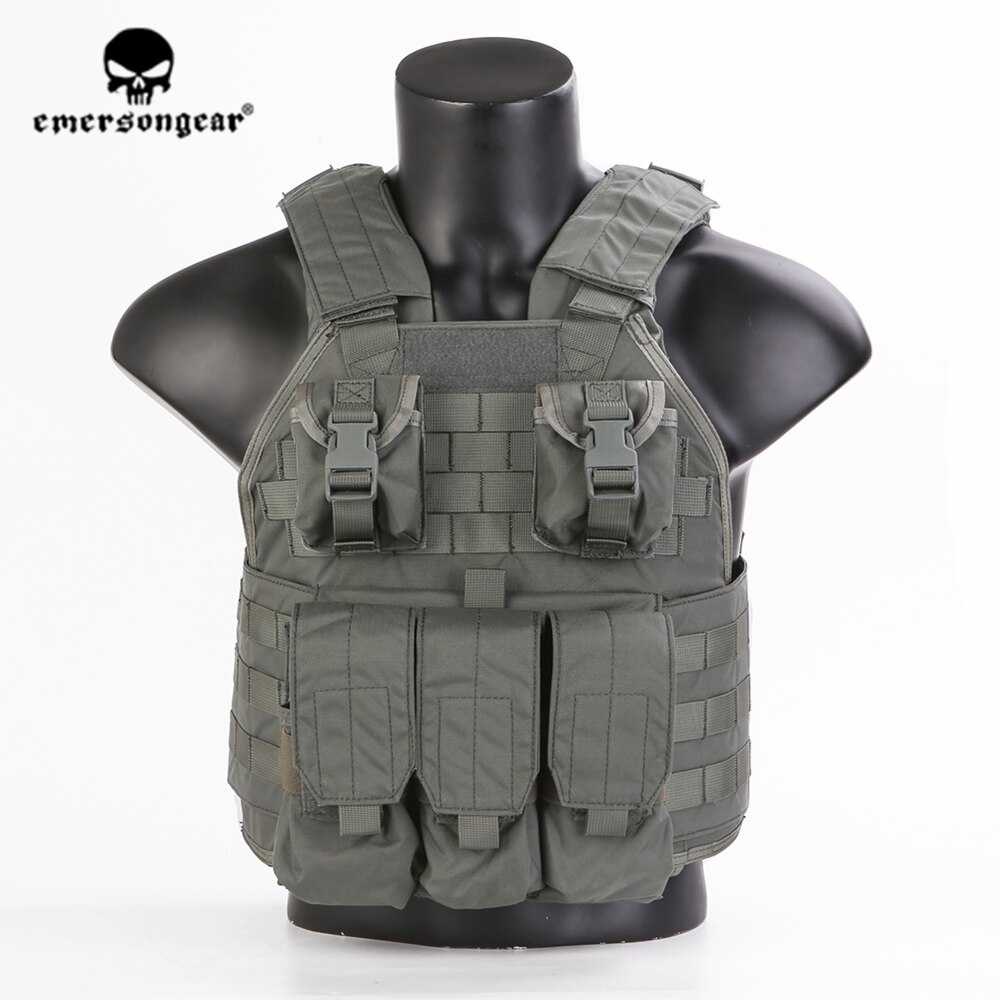 Emersongear SPC Tactical Vest Body Armor MOLLE Harness Airsoft Military