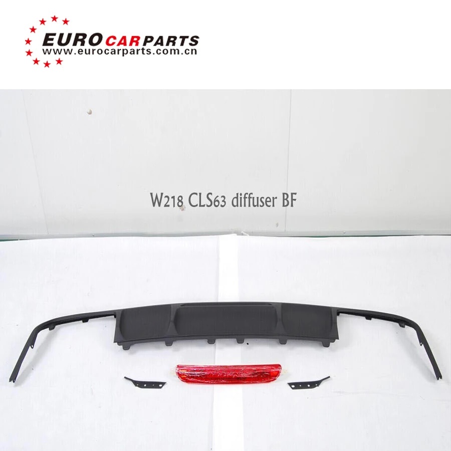 CLS class w218 diffuser with muffler tips for CLS350 sport CLS550 to ...