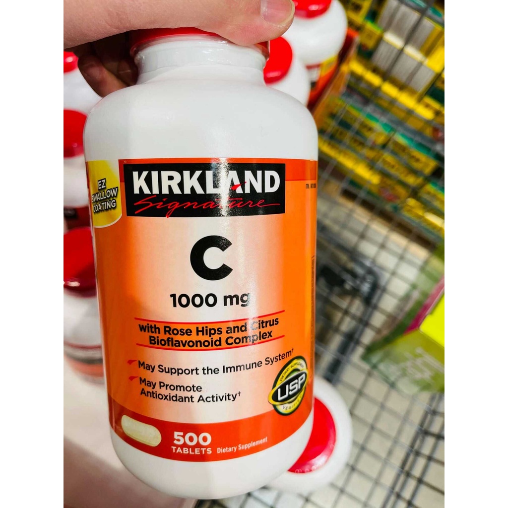 Kirkland Signature Vitamin C with Rose hips and Citrus Bioflavonoid