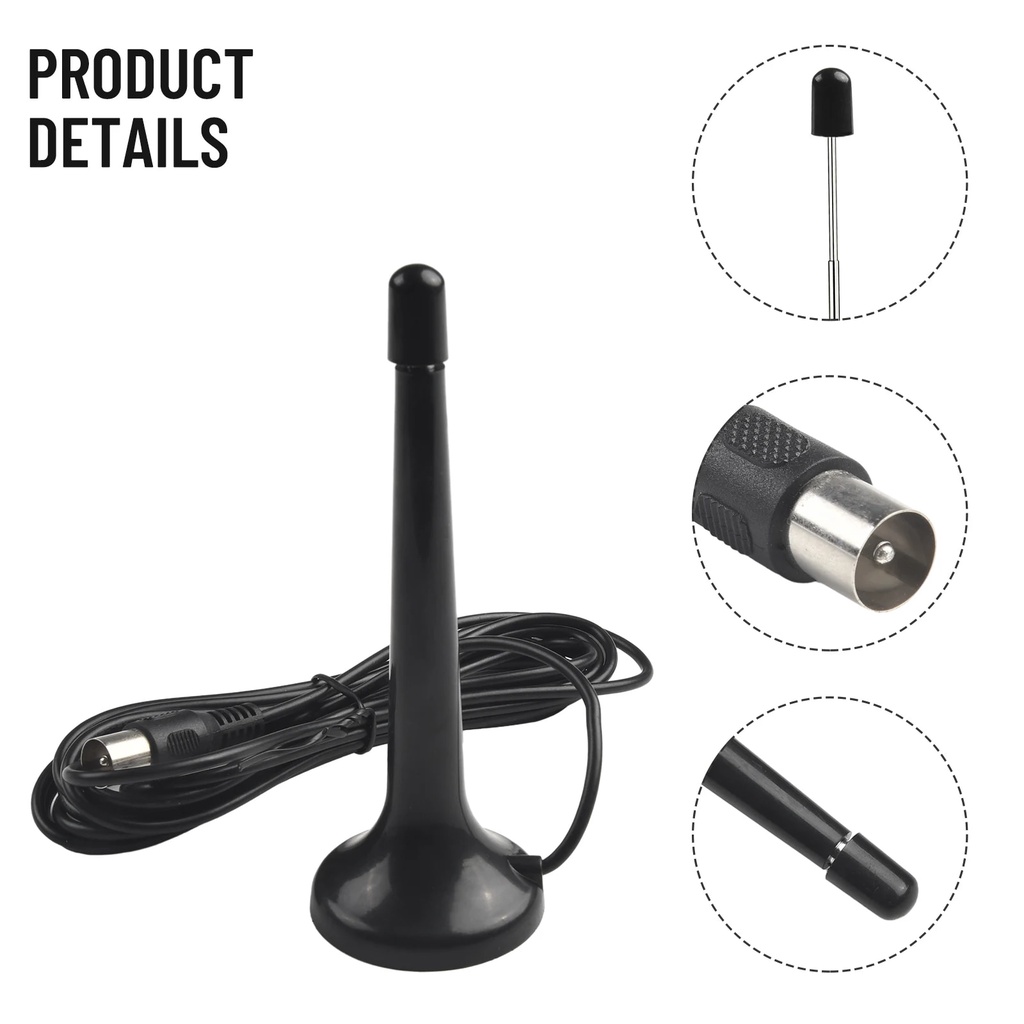 DAB Radio Aerial Hifi System Indoor FM Radio Antenna Suction Cup