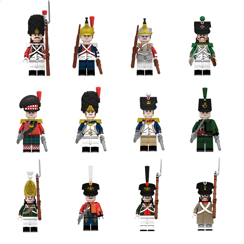 Minifigures Assembling Building Blocks Compatible with Lego Napoleon ...