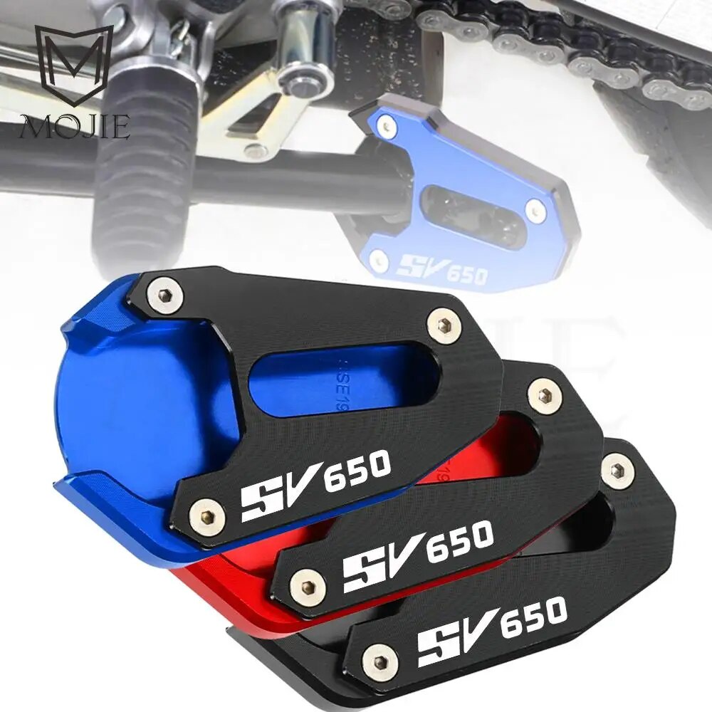 ☮For SUZUKI SV650X 2018-2022 Motorcycle Side Stand Extension Kickstand ...