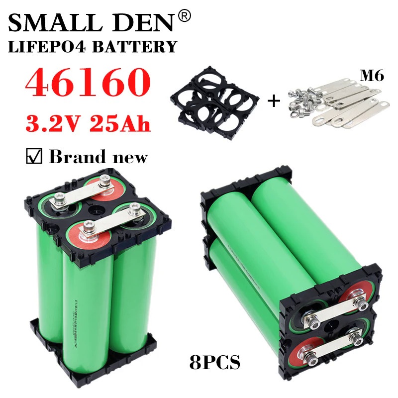 8PCS NEW 46160 3.2V 25Ah Lifepo4 battery 10C High power for 12v 24v 36v